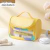 Bolsa de Maquillaje Transparente Impermeable: Organizador de Cosméticos y Neceser Portátil