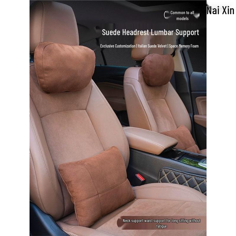 BMW Neck & Lumbar Support Pillow for 3 Series, 5 Series, X1, X2, X3, X5, X6, GT