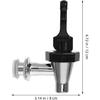 Gadpiparty Water Dispenser Replacement Spigot - Durable Plastic Tap for Juice/Beverage Buckets, Dispensing - Easy-Install Faucet for Home/Office Use