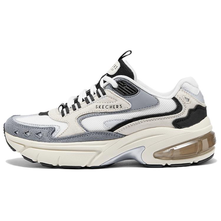 Skechers Street Comfortable Soft Breathable Support Low-Top Dad Shoes Women sneaker Gray 177361-GRY 35