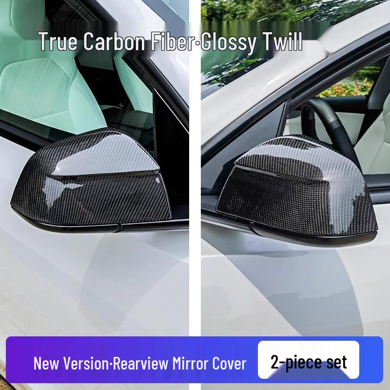 

Замена накладки зеркала заднего вида из углеродного волокна для Tesla Model 3/Y