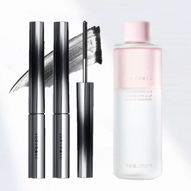 Judydoll - Bundle: Iron Mascara & Makeup Remover Set #Iron Mascara & Makeup Remover Set - 3pcs