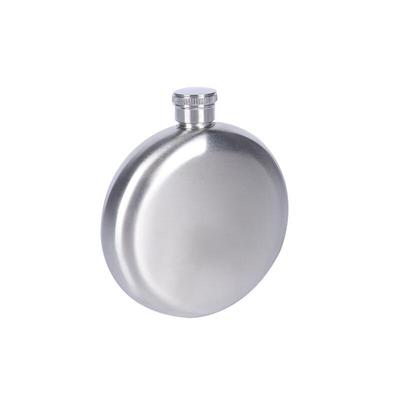 Round Stainless Steel Hip Flask