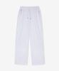 Top Boy Straight Regular Straight Training Pants White Melange