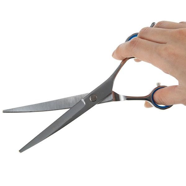 Comet Ciseaux de toilettage Pet Curve 18 cm, shampoing coréen pour animaux