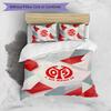 Mainz FC Printed 3PCS Bedding Set Breathable Duvet Cover with Pillowcases Decorative Bed Linen for Bedroom Home