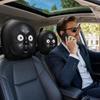 2 Pezzi Coprisedile Auto con Stampa Faccia Spaventosa Protezione Elastica per Poggiatesta Auto Accessori Interni Auto