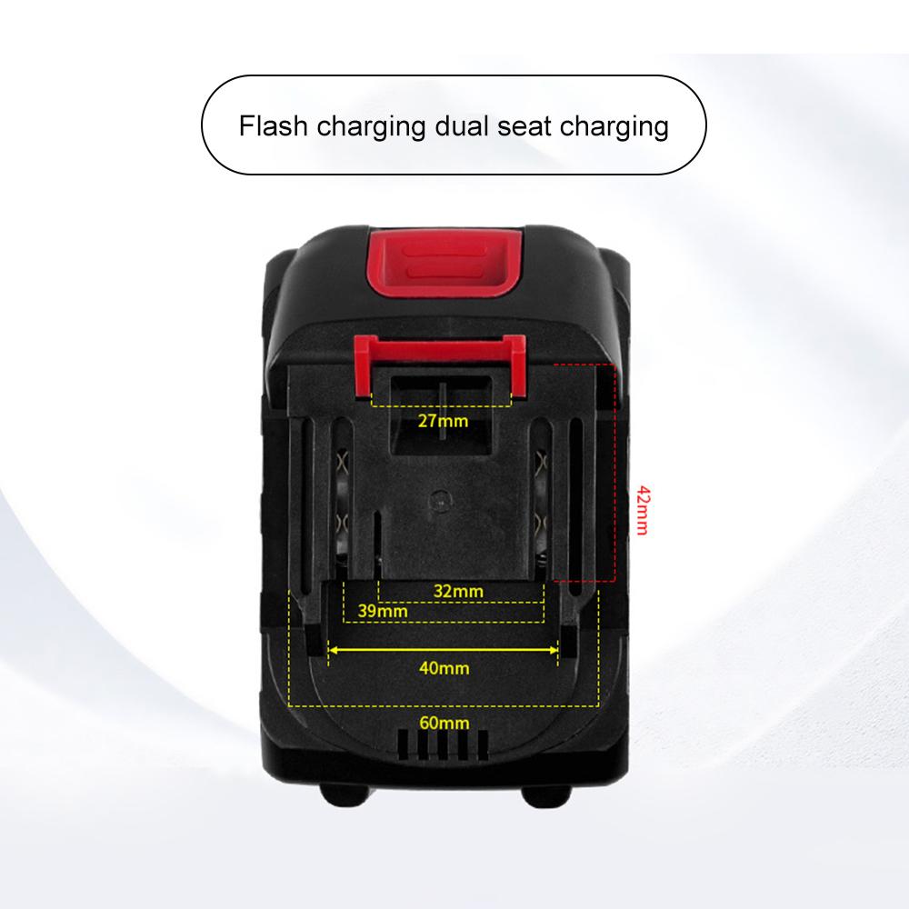 3A Lithium Battery Charger Fast Charging EU/US Plug Power Tool Portable Charger for Makita 18V 21V BL1415 BL1815 BL1830 BL1850
