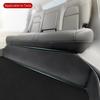 Rear Seat Lower Protective Mat Cushion Protector Anti-Dirty Kick Pad Leather Car