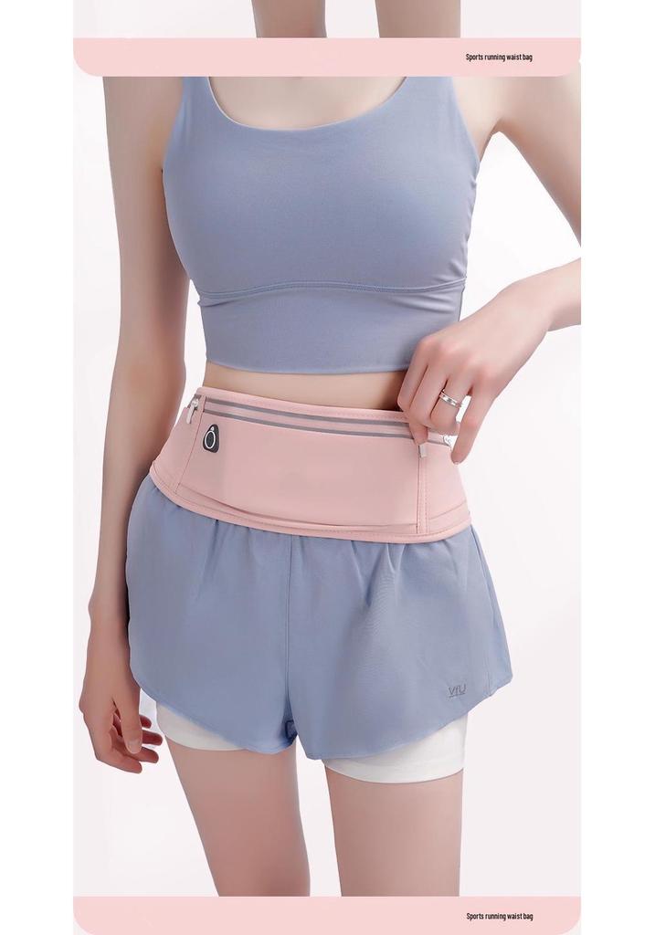 Unisex Running Waist Pack: Sweatproof, Breathable, Waterproof Sports Phone Bag and Multi-functional Fitness Gear Belt