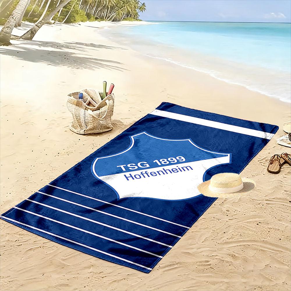TSG 1899 Hoffenheim Towel A must-have beach towel for beach travel