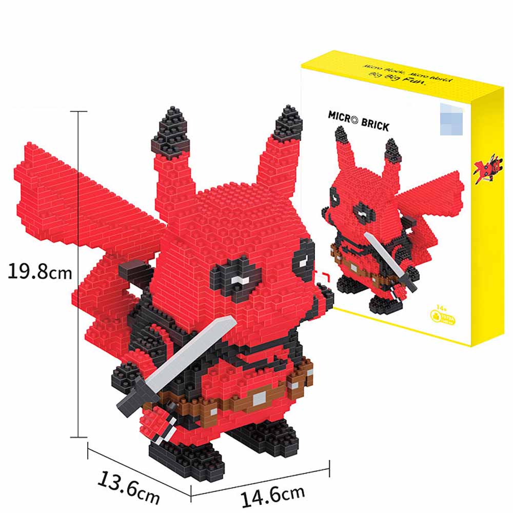 GNHG Mini Bausteine Kitty Figur - Mikro Bausteine Für Kinder Ab 7 Jahren