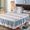 Bed Skirt Anti-dirty Sheet Bedspread Printed Elastic Band Bedclothes Queen King Skin-friendly Beds Protector Bedroom Space Decoration