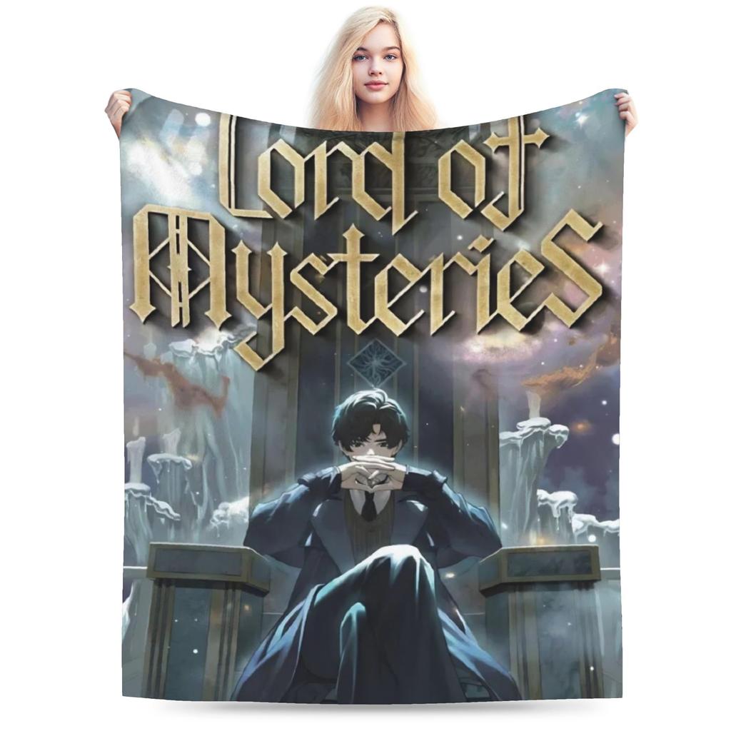 Lord Of The Mysteries  Warm Blanket  Kids Plush Throw Blanket Funny Bedroom Flannel Bedspread Sofa Bed Cover