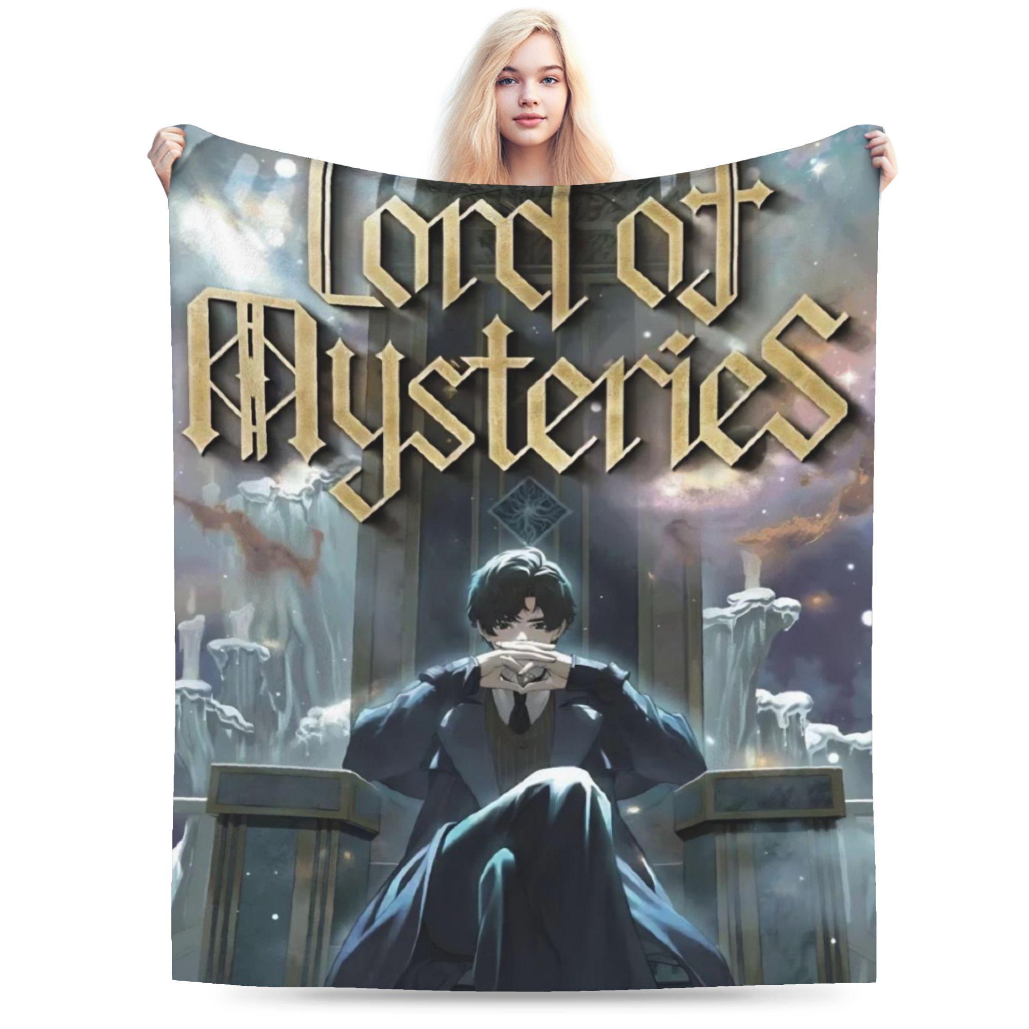 

Lord Of The Mysteries Warm Blanket Kids Plush Throw Blanket Funny Bedroom Flannel Bedspread Sofa Bed Cover 75x90cm