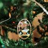 Nativity Christmas Ornament Christmas Ornament  Tree Gift Ornament Dog Print Christmas Ornaments Outdoor Home Room Window