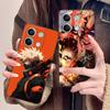 MHA Bakugo Mobile Phone Case for POCO F7 F6 F5 F4 F3 F2 Pro GT C75 C71 C65 C61 C40 Pro Ultra Colorful Printing Cover Smartphone