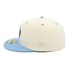 New Era 59FIFTY Cap MLB Oakland Athletics OAK Blue White SIDE PATCH ONSPOTZ Exclusive and 5950 Side Patch Straight Flat Visor Fashion Trends Popular