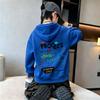 Kids Hooded Sweatshirt Autumn Winter, Skateboard Letter Print On Back, Unisex Pullover Hoodie Casual Warm To