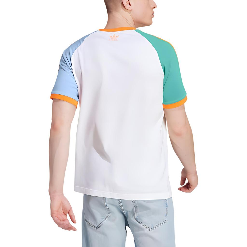 adidas originals Enjoy Summer Raglan T-shirt 'White' Men's IT8190