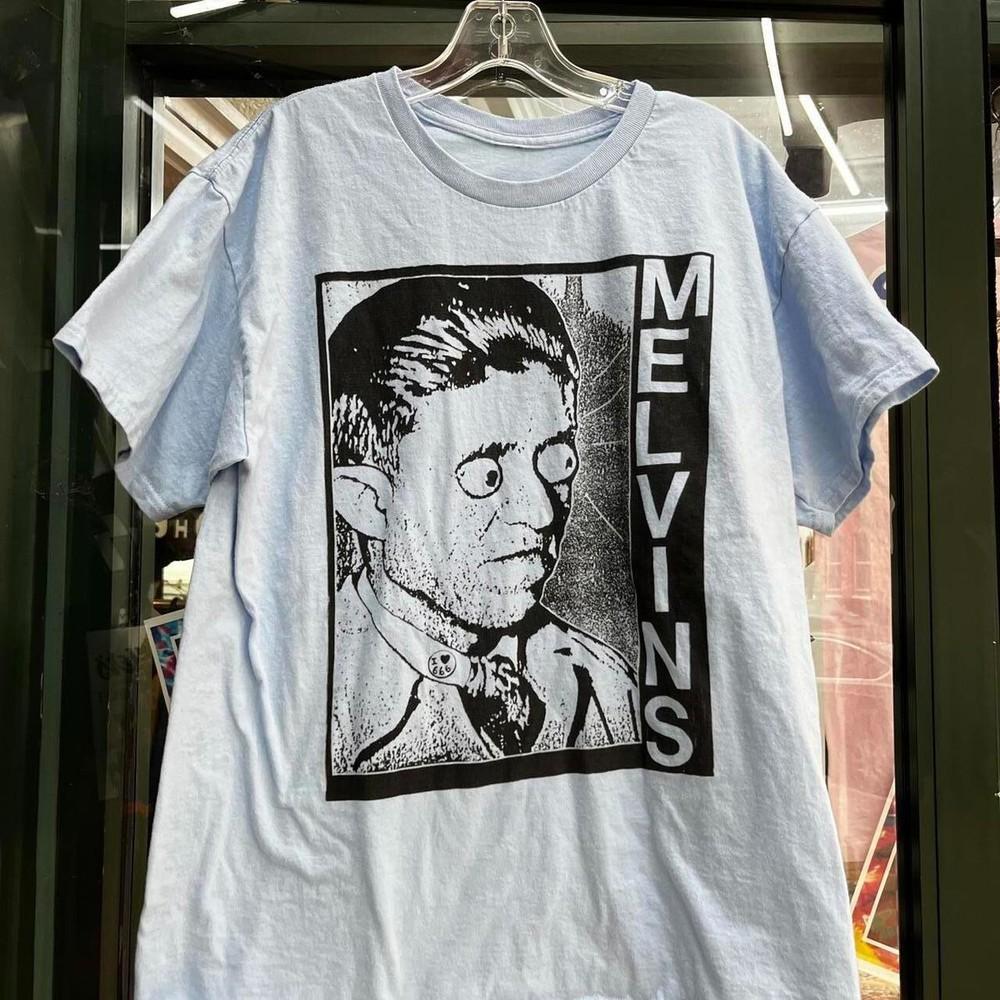 Vintage Melvins Band Cotton Blue Shirt Unisex Concert S to 5XL BO170 Unisex T-Shirt XL