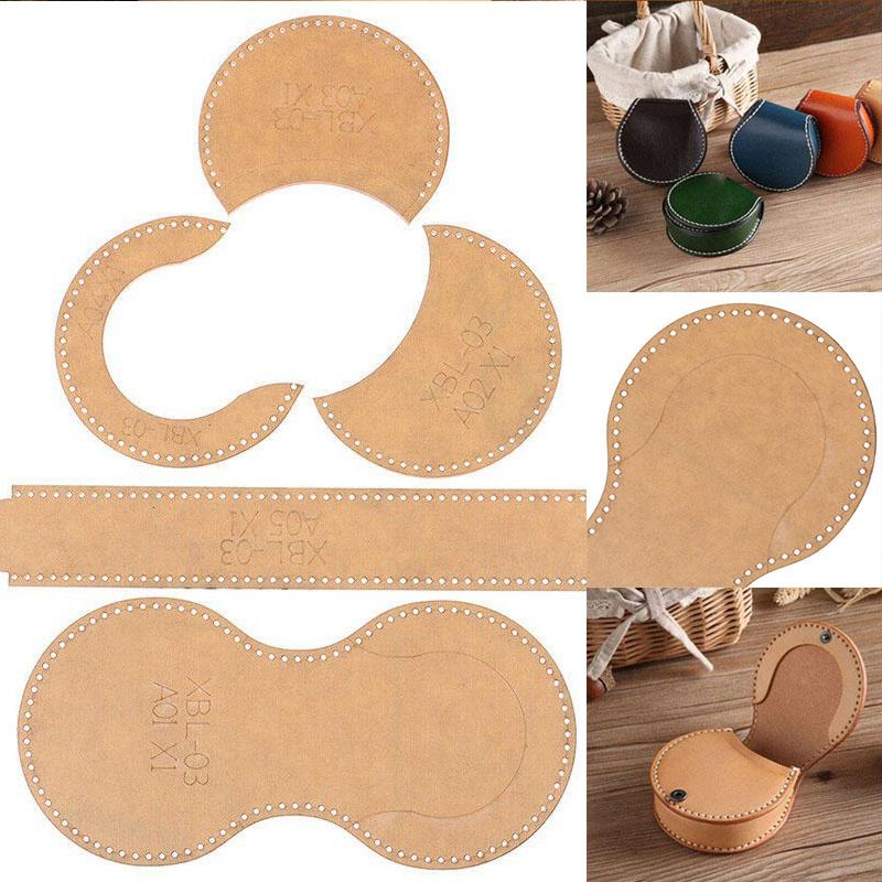 

Шаблон Кошелек для инструментов Сумка с узором Трафарет Акриловый кошелек Кожаный кошелек «Сделай сам»