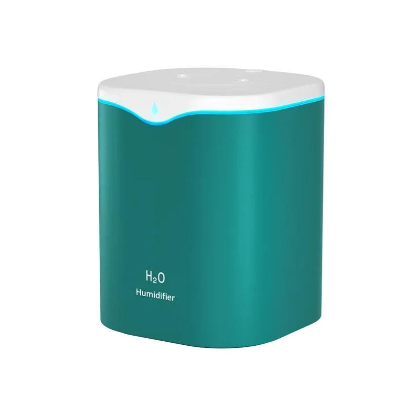 2000ML USB zvlhčovač vzduchu s dvojitým rozprašovacím portem Aromaterapie esenciálního oleje Humificador Cool Mist Maker Fogger Purify pro domácí kancelář