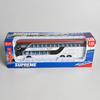 1:50 Alloy Bus Toy Double Decker Bus Model Simulation Children's Car Sightseeing Bus Toy Car Gift