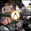 7in Clic-R Type Hose Clamp Plier, CV Boot Clamp Snap Pliers, Heavy-Duty Metal for Car Water Air Conditioner Pipe Repair