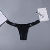 Men Briefs Solid Color Breathable Quick Dry Sweat-absorbent Friendly to Skin Protective Polyester Men Underwear G-strings with Buckle for Men