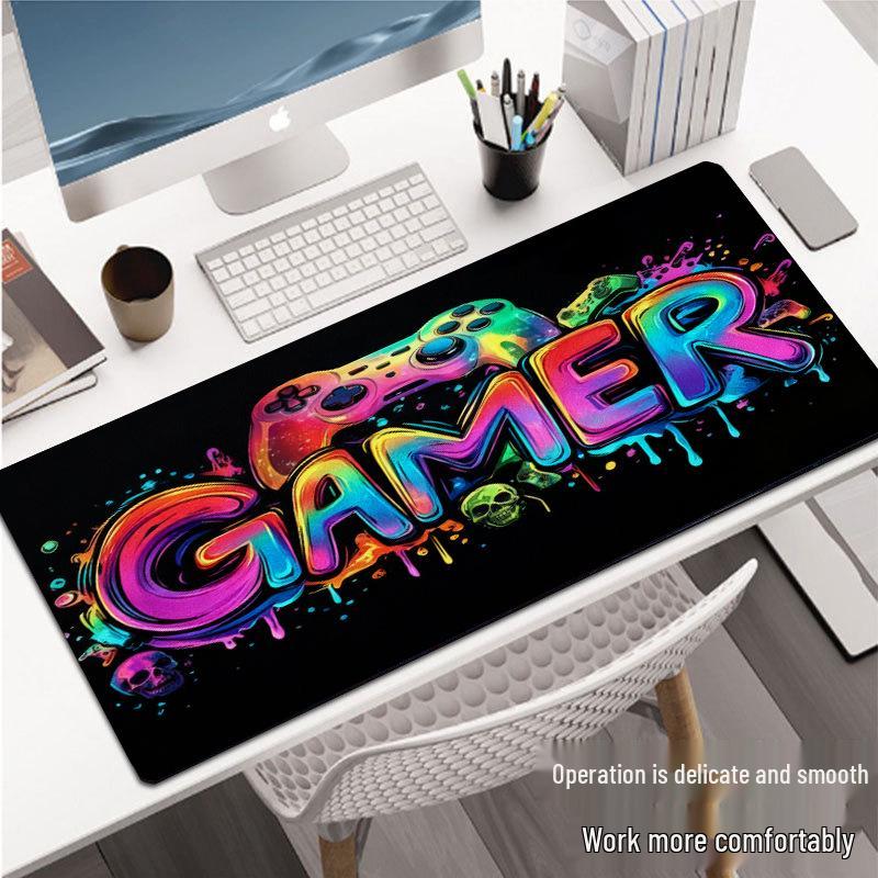 Popular E-sports Colorful Ultra-large Anti-slip Mouse Pad