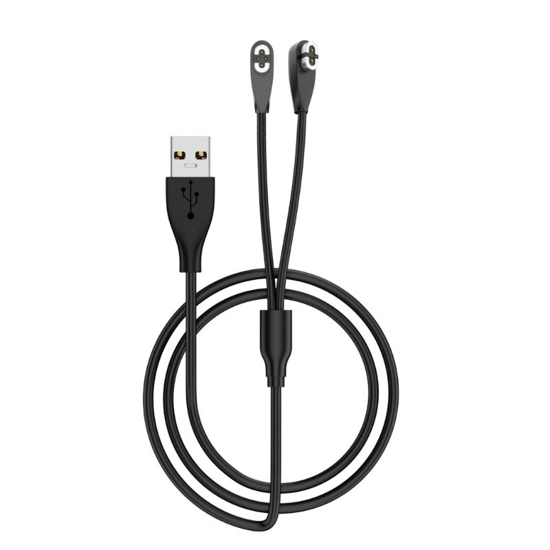 2 in 1 Magnetic USB Charging Cable 1m Cable Compatible for Bone Conductions Headphones For Efficient Charging Cord