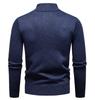 Herren 2025 Herbst/Winter Halb-Reißverschluss Freizeit Pullover Pullover mit Samtstrick