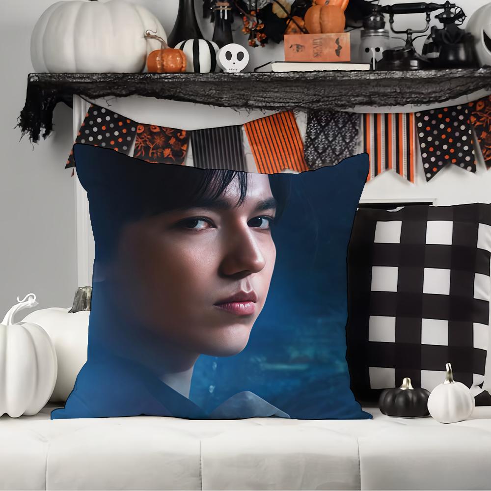 

Kazakh singer D-Dimash Qudaibergen Pillow Case Office Cushions Suitable For Sofa Car Bedroom Decorative Cushion Cover 12x12Inch