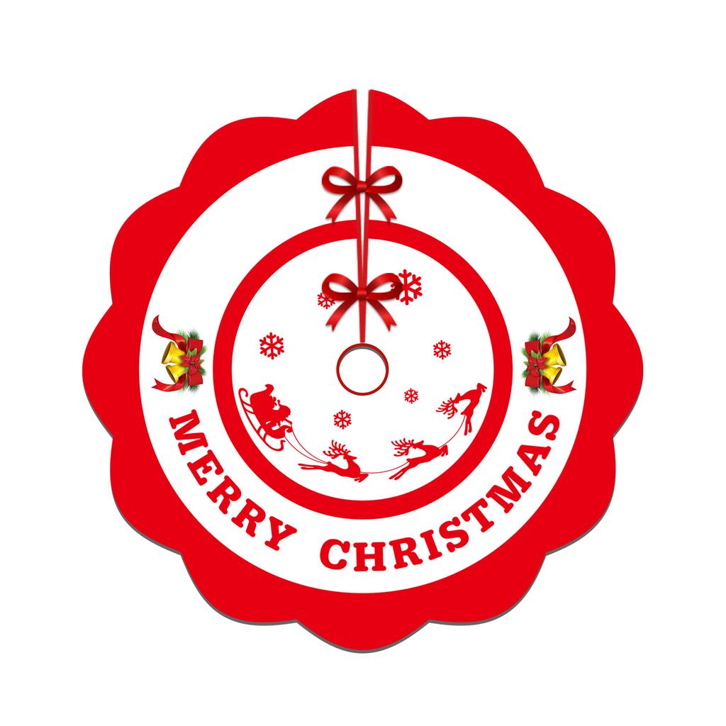 Christmas Tree Dress Ornaments Holiday Decorations Printed Ornaments Christmas Atmosphere New Year Decorations Multiple Styles