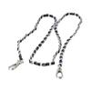 PU Leather Long Detachable Women Shoulder Bag Strap Bag Chain Bag Accessories Metal Braided Chain