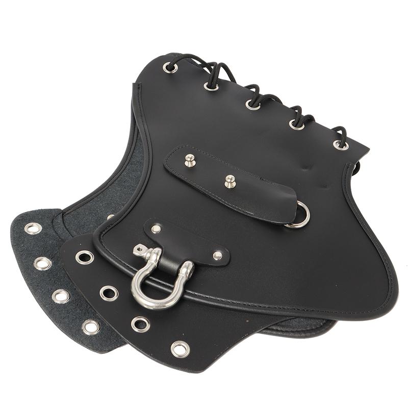 Motorcycle Universal Black PU Leather Heat Saddle Shield Deflectors For Harley Touring Sportster Dyna Honda Yamaha Suzuki Custom
