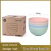 Eco-Friendly Wheat Straw Tableware Set: Portable Fork, Spoon, Chopsticks (3-Piece) + Cup, Bowl, Plate (6-Piece) - Ideal Promotional Gift