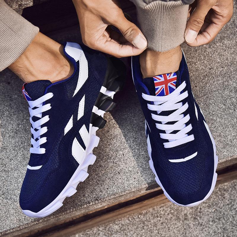 Мужские и женские повседневные модные студенческие удобные кроссовки для мальчиков — фото 10