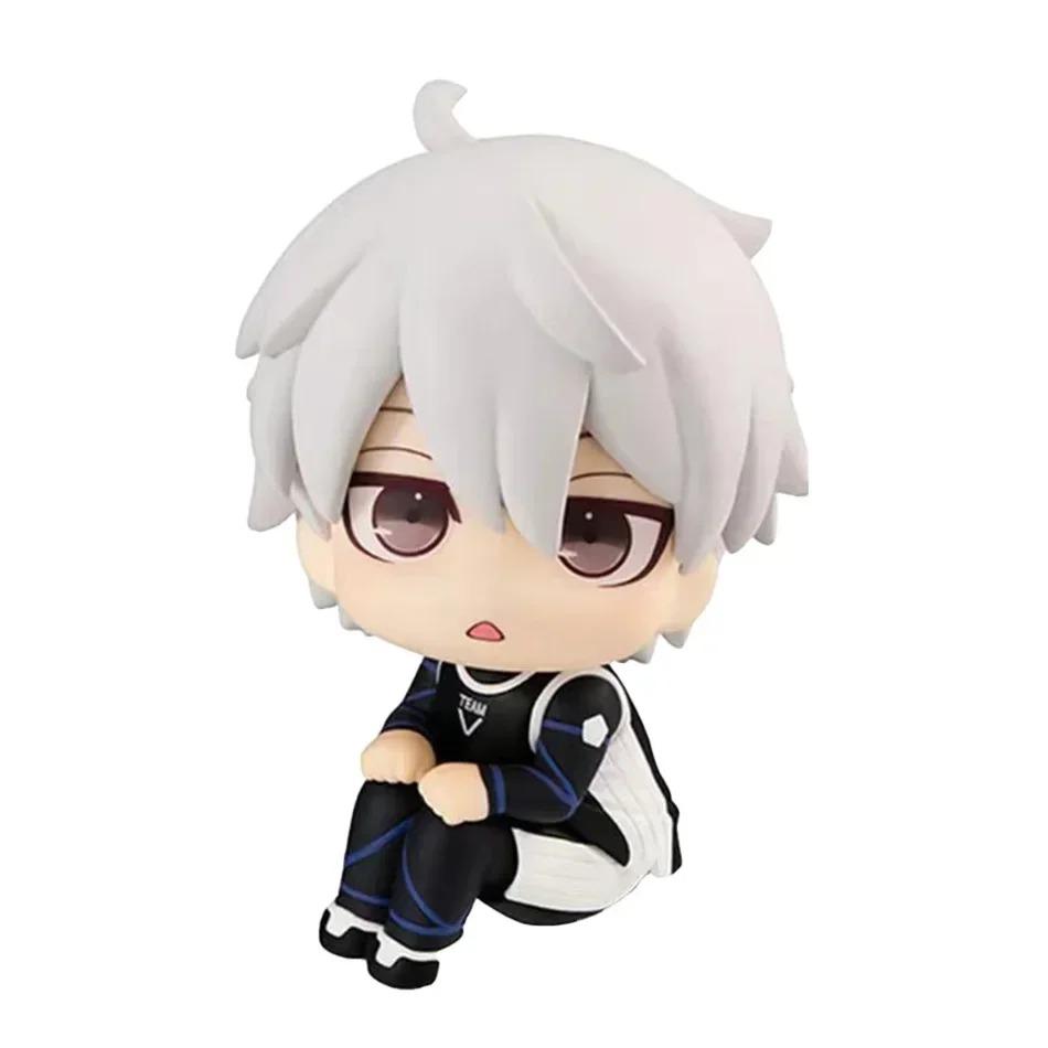 Lsagi Action Figures Toy Yoichi Doll Q Version Chigiri Hyoma Bachira Meguru Nagi Seishiro Figure PVC Ornament Toys