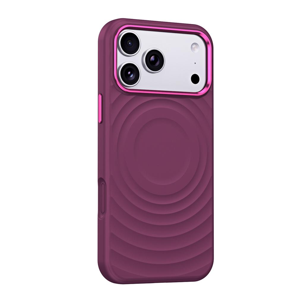 Für iPhone 18 Pro Max Hülle Mode Flüssigsilikon Hautfreundlich Magnetisch Schutz-Rückseite Für 18 Pro Handyhülle Funda