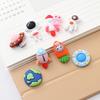 Cartoon Astronaut Rocket DIY Resin Accessories: Phone Case, Hair Clip, Water Bottle Pendant Materials.