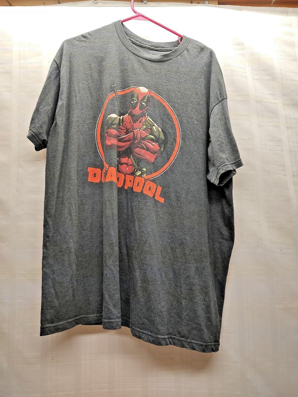 Deadpool Arms Crossed T-Shirt Size XX Large MARVEL Superhero Graphic Tee Black S разноцветный