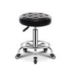 Hairdressing Rotating Salon Stool - Large Barber & Beauty Chair with Rollers