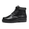 Jihua 3515 Men's Winter Leather Wool Combat Boots