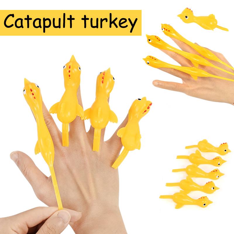 

10/20Pcs Finger Catapult Chicken Game Toys Kids Birthday Party Favors Pinata Filler Back to School Gift Classroom Rewards Prize 10pcs