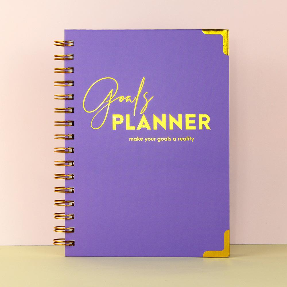 Trend Hot Simple 2026 Schedule This Planner Notebook Coil This English Version of The Weekly Plan This Goal Plan