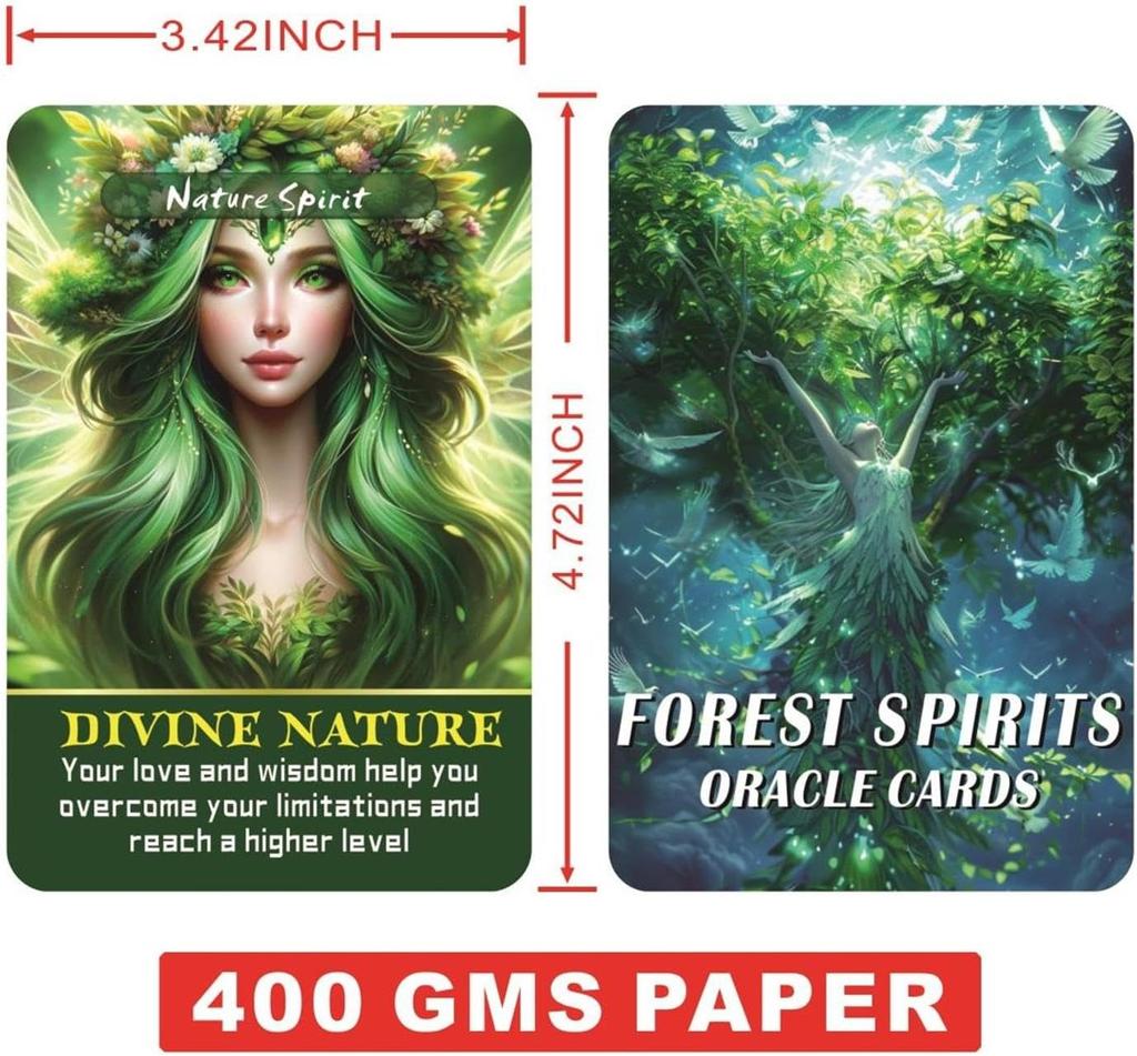 Carte Oracolo degli Spiriti della Foresta Riscopri La Magia Dimenticata Impara di Te Stesso e del Mondo Intorno a Te