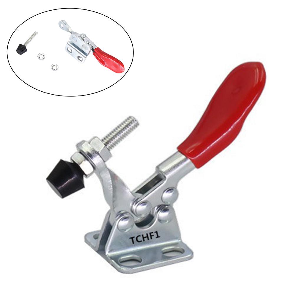 Toggle Clamp TCHF1 Quick Release Tool Toggle Clamp Clamping Force 27KG 60lbs Heavy Duty Woodworking Fixture Hand Clip Tool China Mainland