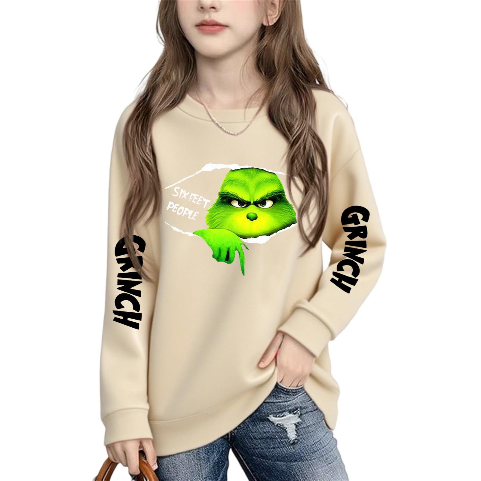 

Детские модные повседневные универсальные повседневные толстовки с круглым вырезом для мальчиков и девочек, повседневные лоскутные топы с длинными рукавами, свитшоты 130 бежевый